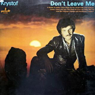 LP Krystof ‎– Don't Leave Me (Deska v krásném stavu. Obal lehce obnošený (Album, Poland,1979, Rock &amp; Roll, Europop, Rhythm &amp; Blues))