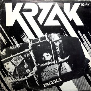 LP Krzak ‎– Paczka (Deska trochu ohraná, vlásenky a drobné povrchové oděrky. Hraje ok, mírný praskot v tichých pasážích. Obal je obnošený s proseknutou hranou.)
