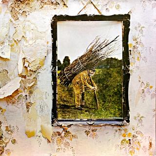 LP Led Zeppelin ‎– Untitled (Deska je v pěkném a lesklém stavu, lehce ohraná s několika jemnými povrchovými oděrkami. Zvuk je bezvadný a čistý i v tichých pasážích. Rozevírací obal je pěkný a lesklý s jednou oděrkou na zadní straně viz foto.)