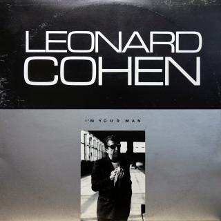 LP Leonard Cohen ‎– I'm Your Man (Deska je v pěkném stavu, jen několik  neslyšitelných  jemných povrchových oděrek. Bezvadný a čistý zvuk i v pasážích mezi skladbami. Obal je lehce obnošený s drobnými lehkými oděrkami.)