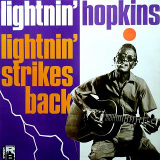 LP Lightnin' Hopkins ‎– Lightnin' Strikes Back (KOMPILACE (1981))