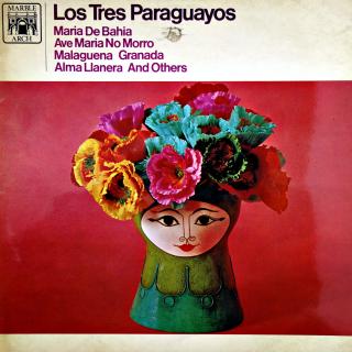 LP Los Tres Paraguayos ‎– Los Tres Paraguayos (Album, UK, 1967, Funk, Marimba, Country)