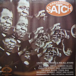 LP Louis Armstrong &amp; His All-Stars ‎– Ambassador Satch ((1971) OBAL MÍRNĚ POŠKOZENÝ)