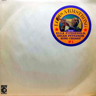 LP Louis Armstrong, Ella Fitzgerald, Oscar Peterson, B.Crosby - Verve Jazz No. 1 (Deska v pěkném stavu, pouze velmi jemné vlásenky. Hraje fajn, velmi dobrý zvuk. Obal je mírně obnošený.)