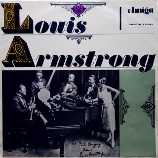 LP Louis Armstrong ‎– Louis Armstrong (ALBUM (1965, Germany) OBAL MÁ DO DVOU TŘETIN NATRŽENOU SPODNÍ HRANU, ALE POTISK OK)