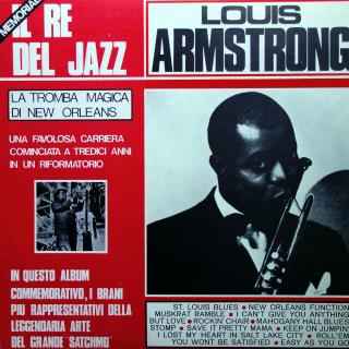 LP Louis Armstrong ‎– Louis Armstrong Memorial (KOMPILACE (Italy, 1971, Dixieland, Swing) SUPER STAV)