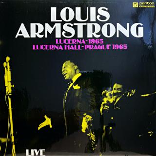 LP Louis Armstrong ‎– Lucerna Hall Prague 1965 - Live (Včetně orig. vnitřní obal s potiskem.)