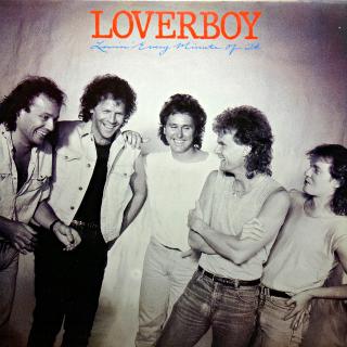 LP Loverboy ‎– Lovin' Every Minute Of It (Deska mírně ohraná s jemnými vlásenkami. Obal v pěkném stavu.)