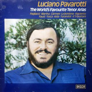 LP Luciano Pavarotti ‎– The World's Favourite Tenor Arias ((1975) ALBUM)