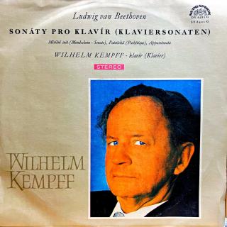 LP Ludwig van Beethoven, Wilhelm Kempff – Sonáty Pro Klavír (Klaviersonaten) (Velmi pěkný stav i zvuk.)