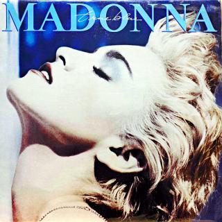 LP Madonna ‎– True Blue (Deska je v pěkném a lesklém stavu, pouze velmi jemné vlásenky. Hraje bezvadně, výborný zvuk. Obal je lesklý a v perfektní kondici.)