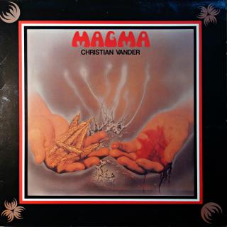 LP Magma - Christian Vander ‎– Merci (Včetně originálního rozevíracího insertu. Deska mírně ohraná, jemné vlásenky. Na obalu jen drobné oděrky)