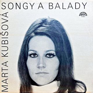 LP Marta Kubišová ‎– Songy A Balady (Velmi pěkný stav i zvuk.)