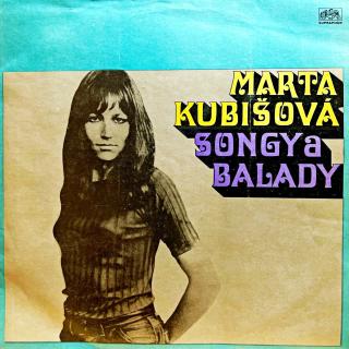 LP Marta Kubišová ‎– Songy A Balady