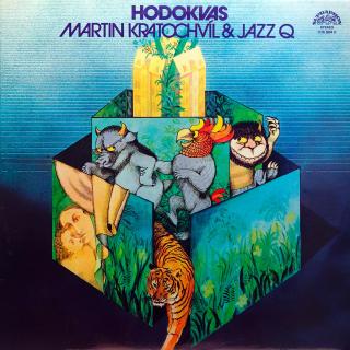 LP Martin Kratochvíl &amp; Jazz Q ‎– Hodokvas (Feasting) (Deska je v pěkném stavu, pouze jemné vlásenky. Obal v perfektní kondici.)