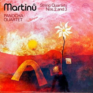 LP Martinů, Panocha Quartet – String Quartets Nos. 2 And 3 (Top stav i zvuk!)
