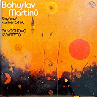 LP Martinů, Panocha Quartet – String Quartets Nos. 4 And 6 (Top stav i zvuk!)