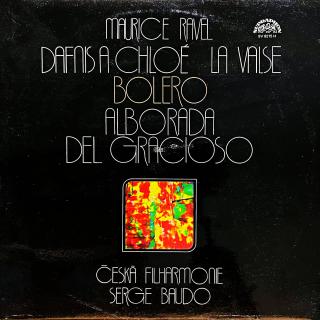 LP Maurice Ravel, Serge Baudo – Dafnis A Chloé / La Valse / Bolero / Alborada... (Top stav i zvuk!)