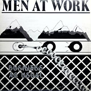 LP Men At Work ‎– Business As Usual (Deska ve velmi pěkném stavu. Obal lehce obnošený.)
