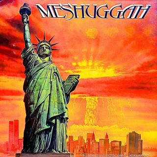 LP Meshuggah – Contradictions Collapse (Včetně promo přílohy i vnitřní obal s potiskem. Pěkný stav i zvuk.)