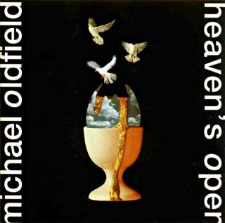 LP Michael Oldfield ‎– Heaven's Open (Deska v pěkném stavu, pouze jemné vlásenky. Obal ve velmi dobré kondici.)