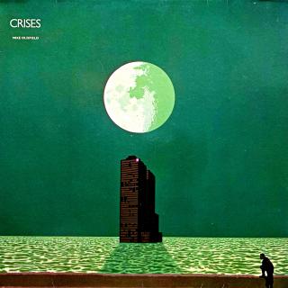 LP Mike Oldfield - Crises  (Deska je v krásném a lesklém stavu, jen pár vlásenek. Hraje výborně, skvělý zvuk, mírný praskot na začátku desky. Obal je v krásném a lesklém stavu.)