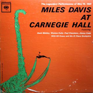 LP Miles Davis ‎– Miles Davis At Carnegie Hall (ALBUM (1962, Canada, Contemporary Jazz) V DOBRÉM STAVU)