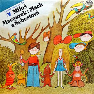 LP Miloš Macourek ‎– Mach A Šebestová (Pěkný stav i zvuk!)