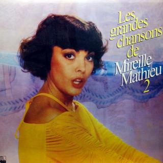 LP Mireille Mathieu ‎– Les Grandes Chansons De Mireille Mathieu 2 (Deska je v pěkném a lesklém stavu, jen velmi lehké stopy používání. Obal je lesklý a v perfektní kondici.)