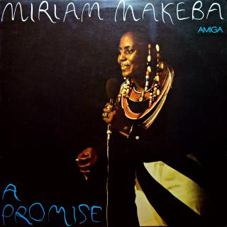 LP Miriam Makeba ‎– A Promise (Deska i obal jsou v pěkném stavu, drobné stopy používání.)