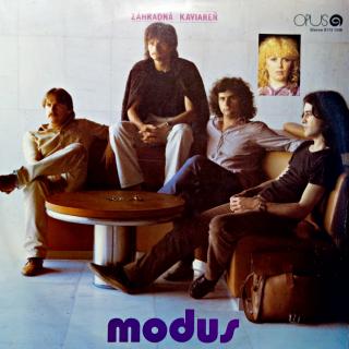 LP Modus ‎– Záhradná Kaviareň (Deska i obal jsou v krásném a lesklém stavu, jen pár jemných vlásenek.)