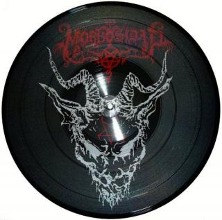 LP Morbosidad ‎– Morbosidad  (Vinyl s grafikou. Na začátku v nájezdové stopě (mimo záznam) je defekt, zde jehla jednou skočí. Kromě toho jen lehké stopy používání. Hraje fajn, velmi dobrý zvuk. Obal je v krásném stavu.)
