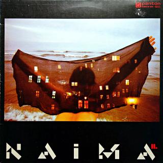LP Naima ‎– Naima II. (Deska v krásném stavu, pár ultra-jemných vlásenek. Obal také v pěkném stavu s drobnými oděrkami na hranách a malou stopu po stržené cenovce na čelní straně.)