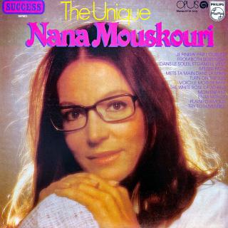 LP Nana Mouskouri ‎– The Unique Nana Mouskouri (Deska i obal jsou v krásném a lesklém stavu, jen pár velmi jemných vlásenek. Bezvadný a čistý zvuk i v tichých pasážích.)