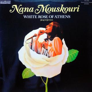 LP Nana Mouskouri ‎– White Rose Of Athens (Deska je v krásném stavu, jen pár vlásenek. Obal taky velmi pěkný.)