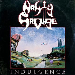 LP Nasty Savage ‎– Indulgence (Deska jen lehce ohraná s jemnými vlásenkami. Hraje fajn, bezvadný a čistý zvuk. Obal v pěkném stavu, drobné stopy používání.)