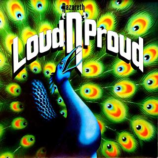 LP Nazareth – Loud'N'Proud (Deska je téměř v bezvadném a lesklém stavu, jen pár ultra jemných vlásenek. Hraje bezvadně, výborný a čistý zvuk, pouze mírný praskot v nájezdové stopě. Rozevírací obal je taky pěkný, velmi lehké stopy používání.)