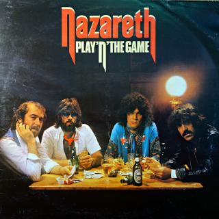 LP Nazareth ‎– Play'n' The Game (Deska jen mírně ohraná s jemnými vlásenkami. Obal je trochu obnošený, ale potisk je ok.)