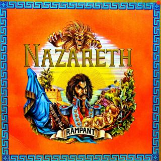 LP Nazareth – Rampant (Orig. vnitřní obal s texty a fotkou je trochu obnošený.)