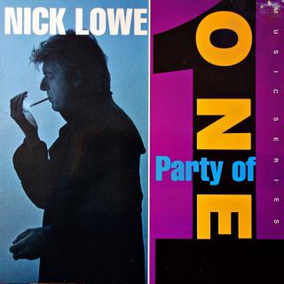 LP Nick Lowe ‎– Party Of One (Deska i obal jsou ve velmi dobrém stavu. )