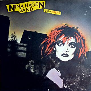 LP Nina Hagen Band ‎– Unbehagen (Deska lehce ohraná, jemné vlásenky. Hraje fajn. Obal lehce obnošený s oděrkami na hranách.)