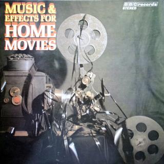 LP No Artist ‎– Music And Effects For Home Movies (Série: BBC Sound Effects (1971))