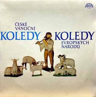 LP Noví Pěvci Madrigalů ‎– České Vánoční Koledy / Koledy Evropských Národů