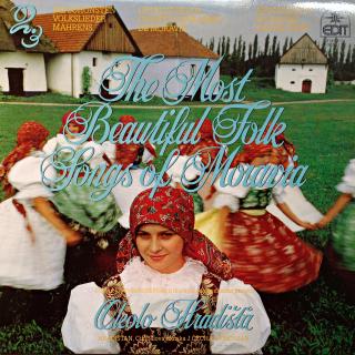 LP Okolo Hradišťa - The Most Beautiful Folk Songs Of Moravia 2. (Deska i obal jsou ve velmi dobrém stavu. )