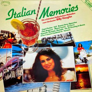 LP Orchester Billy Vaughn - Italian Memories (Deska je trochu ohraná, mnoho vlásenek. Hraje dobře s mírným praskotem v tichých pasážích. Obal v pěkném stavu, jen lehké stopy používání.)