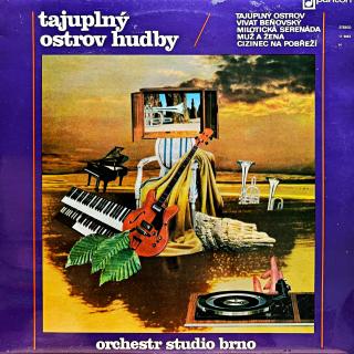 LP Orchestr Studio Brno – Tajuplný Ostrov Hudby (Velmi pěkný stav i zvuk.)