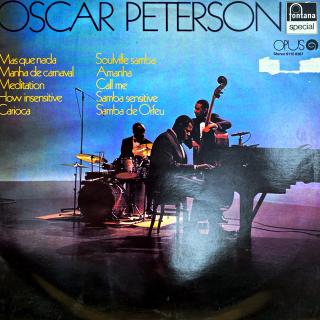LP Oscar Peterson ‎– Oscar Peterson (Na desce jsou dvě jemné povrchové oděrky, kromě toho velmi pěkný a lesklý stav. Hraje bezvadně, výborný a čistý zvuk. Na čelní straně oděrka viz foto, kromě toho dobrý stav.)
