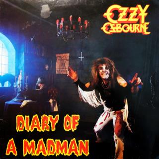 LP Ozzy Osbourne ‎– Diary Of A Madman (Deska je hodně hraná, ale žádný výrazný škrábanec. Jen hodně jemných vlásenek)