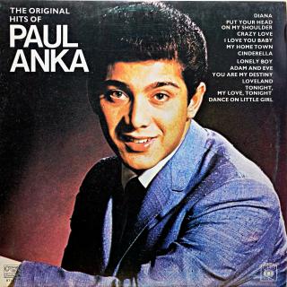 LP Paul Anka ‎– The Original Hits Of Paul Anka (Deska i obal jsou ve velmi pěkném stavu.)