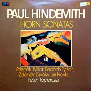 LP Paul Hindemith ‎– Horn Sonatas (Deska i obal jsou v krásném stavu.)